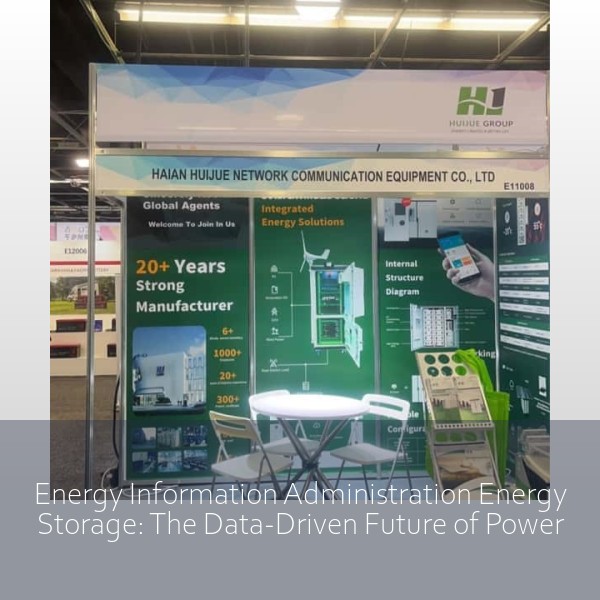 Energy Information Administration Energy Storage: The Data-Driven Future of Power